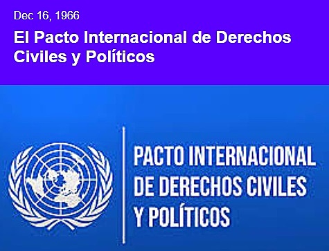 El Pacto Internacional de Derechos Civiles y Políticos