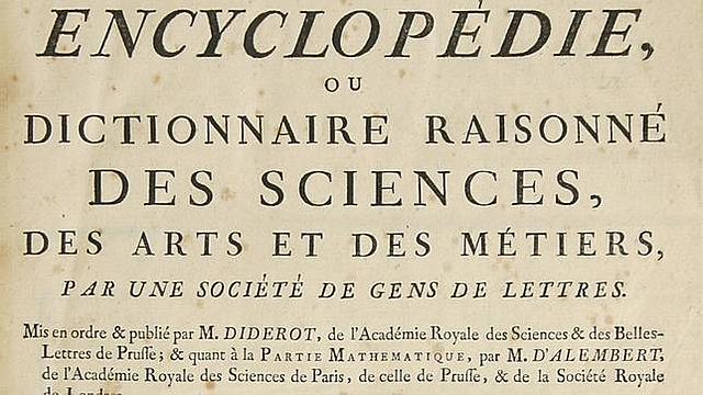 Publicación Encyclopédie