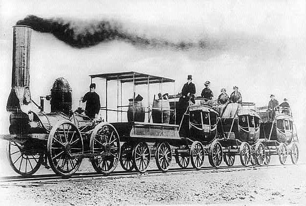 Steam Locomotive Invented in Great Britain