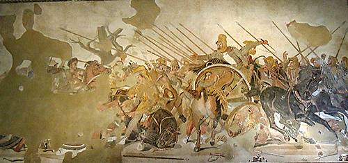 Mosacio de la batalla de Issos
