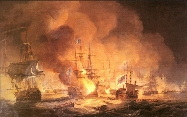 The battle of the Nile