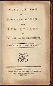 Vindicació drets de la dona per Mary Wollstonecraft