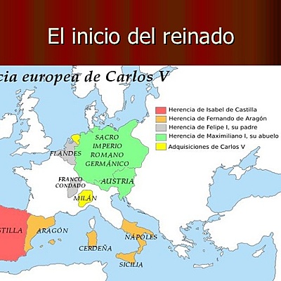 Timeline: CARLOS I .V  Y SU REINADO