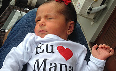 My younger sister was born