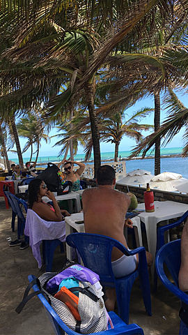 I went to Natal with my family