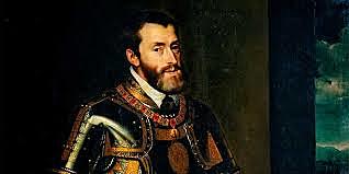 Carlos I abdica en su hijo Felipe y en su hermano Fernando. Se retira al monasterio deYuste, donde muere