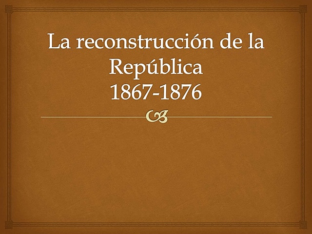 Restauración de la República