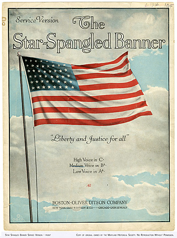 The Adoption of the Star Spangled Banner as the National Anthem