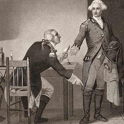 Benedict Arnold turns traitor