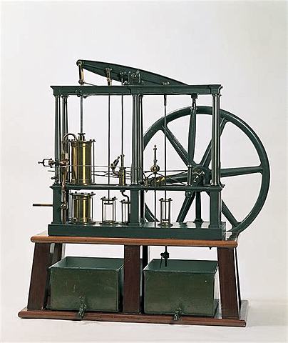 Invención da máquina de vapor