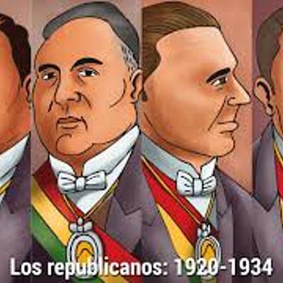 Timeline: Gobiernos Republicanos (1920-1932)