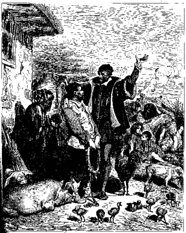 sancho panza se convence de acompañar al quijote en su aventura