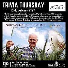 Borlaug Becomes an Aggie