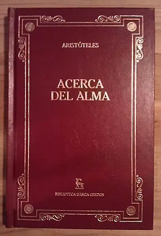 Diàleg d'Aristòtil: "Sobre l'ànima"