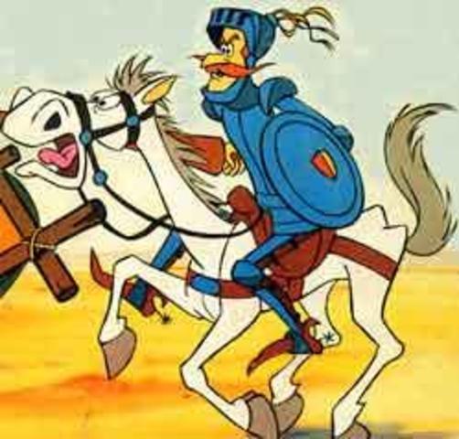 Don quijote, rocinante y dulcinea