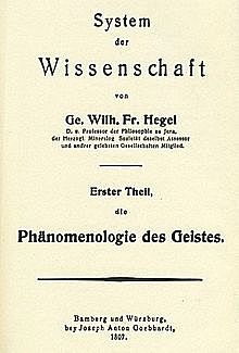 Fenomenología del espíritu