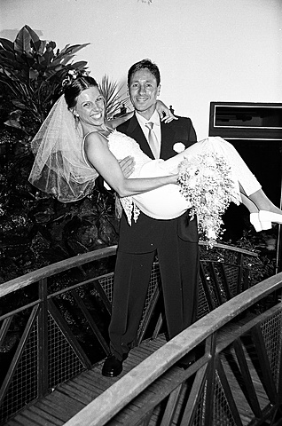 My  parents got married.