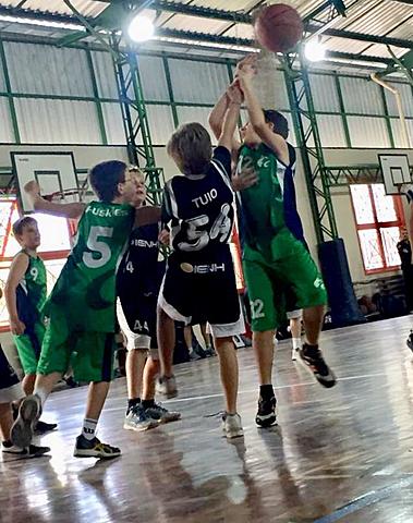 I started basketball.