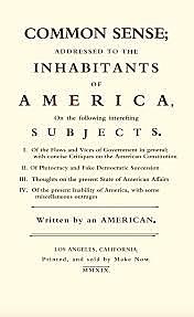 common sense- thomas paine