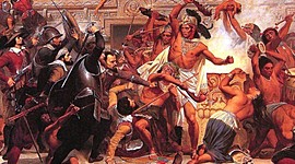 Timeline: Proceso de la conquista española