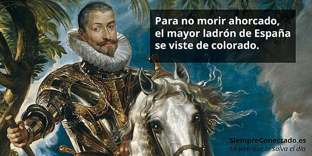 Delegó los asuntos de gobierno en el Duque de Lerma,