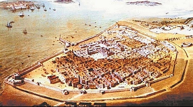 HERNAN CORTES FUNDA EL CABILDO DE LA VILLA RICA DE LA VERACRUZ