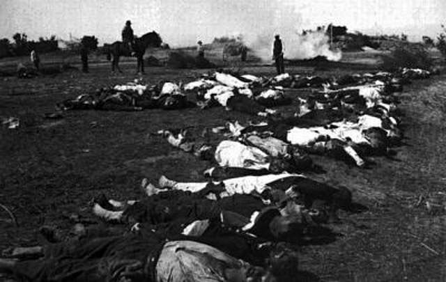 Masacre por parte de la Guardia