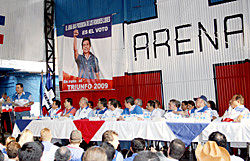 Se crea el nuevo partido politico Alianza Republicana Nacionalista (ARENA)