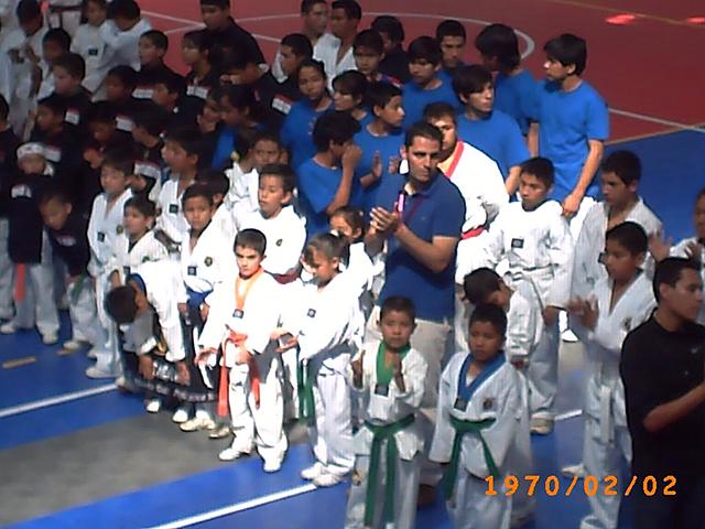 Comencé a practicar Taekwondo