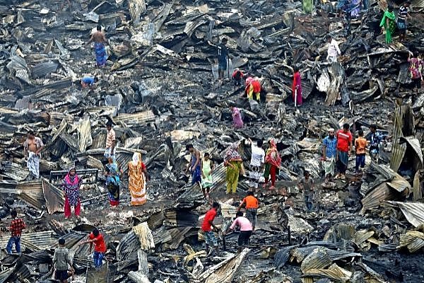 Inicio de la contaminación en bangladesh