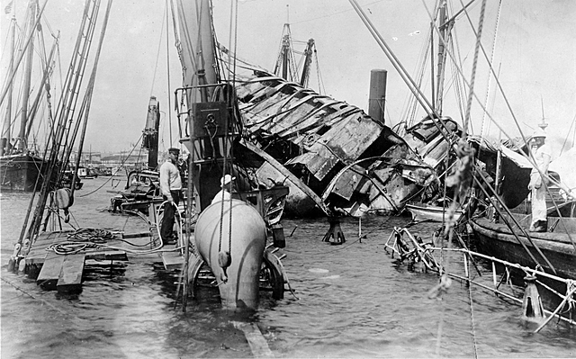 The sinking of the USS Maine