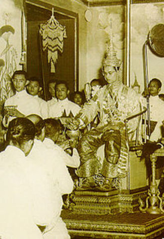 Bhumibol ascended the throne