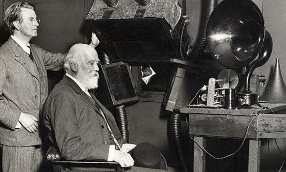 The first radio message