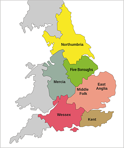 The Anglo-Saxon Heptarchy