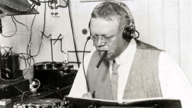 The first radio broadcast
