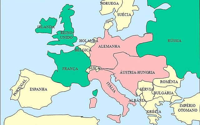 Formação da Tríplice Entente