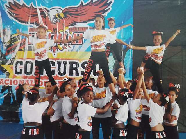 my first cheer presentation