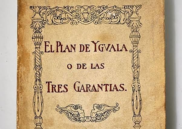 Firma del plan de Iguala