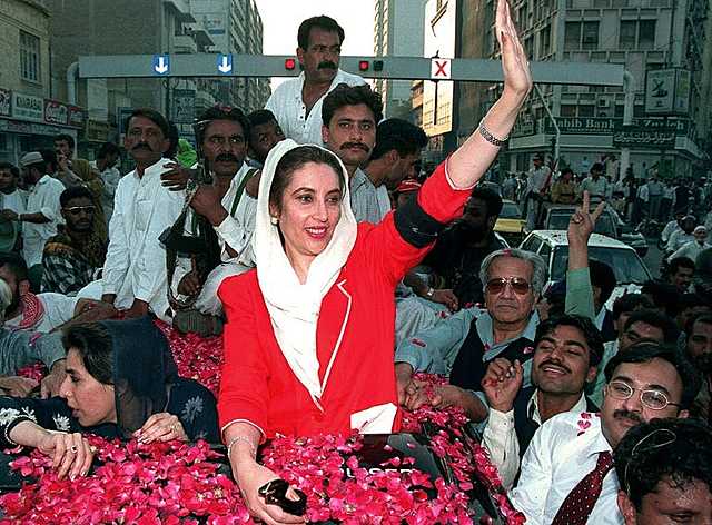 Benazir Bhutto is assassinated in Pakistan
