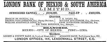 INICIO DE LA BANCA EN MEXICO