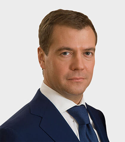Dmitry Medvedev is elected president of Russia