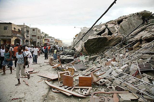 Haiti is struck by a devastating earthquake.