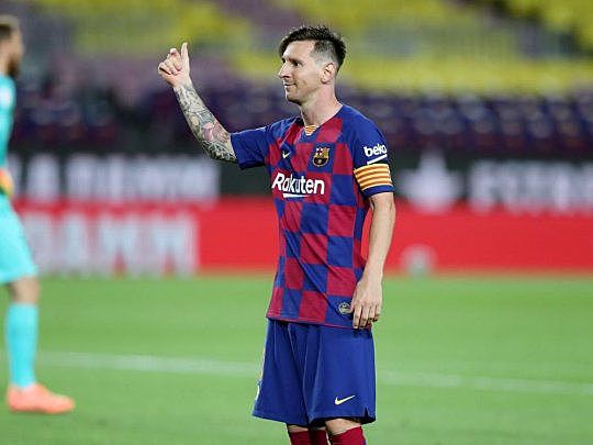 Goal 700 by Lionel Messi.