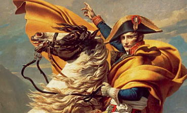 Napoleon Crossing The Alps/ Battle Of Morengo