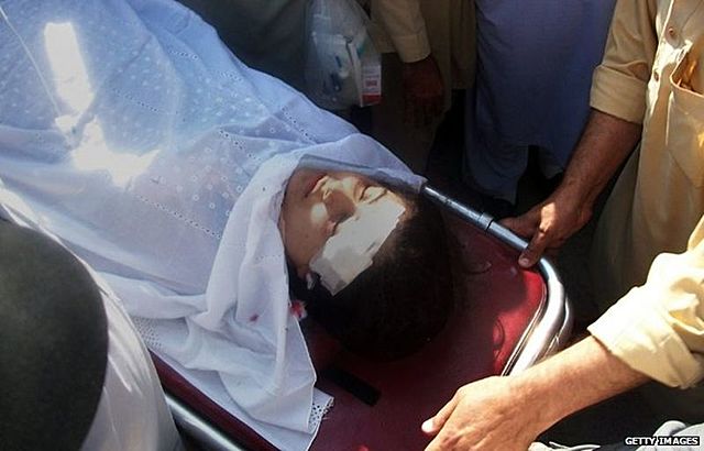 Malala is Shot by the Taliban