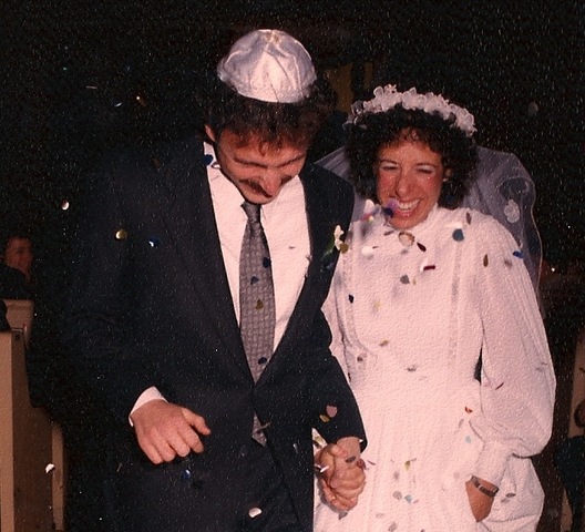 Liz and Jay's wedding.