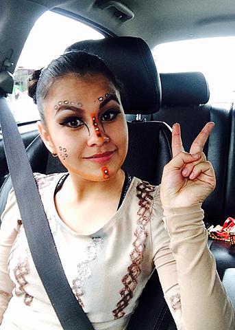 Fui elegida para protagonizar la obra del Rey León