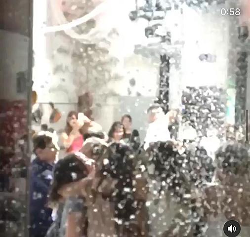 Tuve mi fiesta de egresados