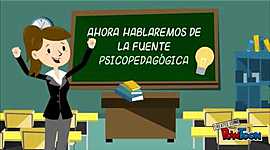 Timeline: Ruta de análisis de la fuente psicopedagógica.