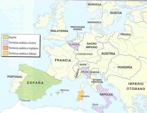 Tratados de Utrech y Rastadt.